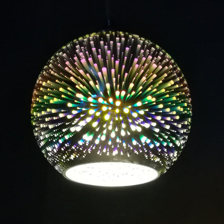 Kreative 3D Feuerwerk Pendelleuchte