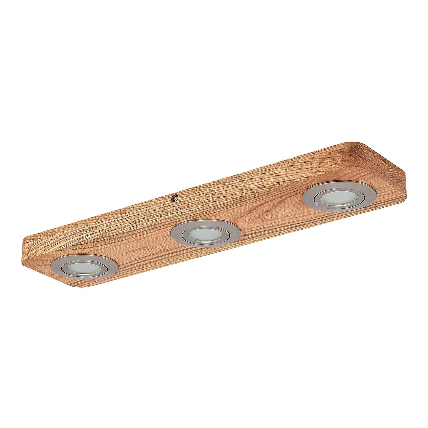 Deckenleuchte Eiche Holz Doppelstrahler LED
