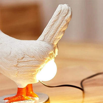 Dekorative Hühner Lampe - Süßer Raum Schein