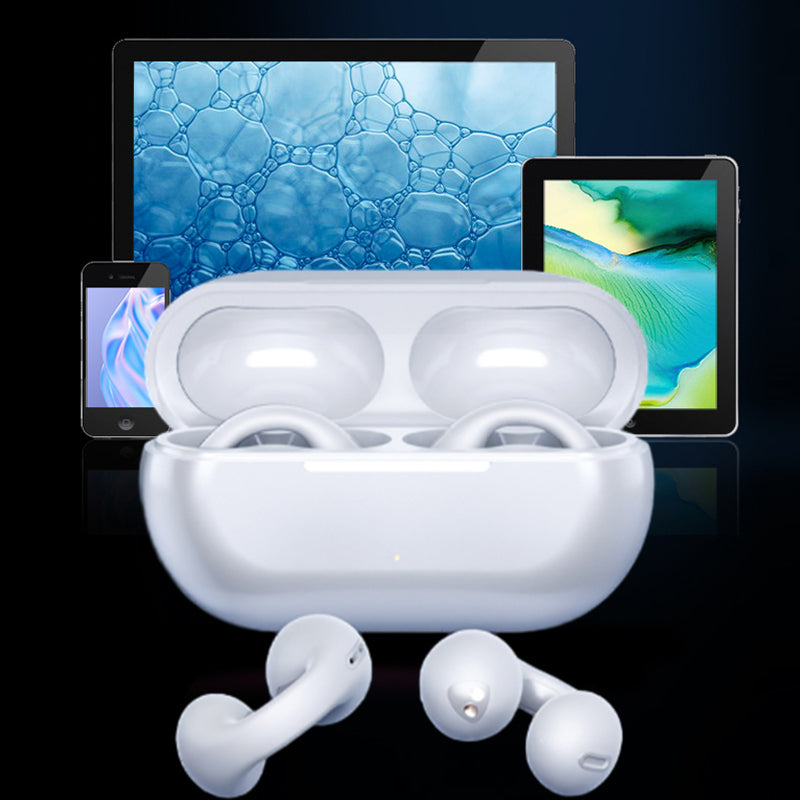 Offene Knochenleitkopfhörer mit ergonomischem Design und klarer Klangübertragung