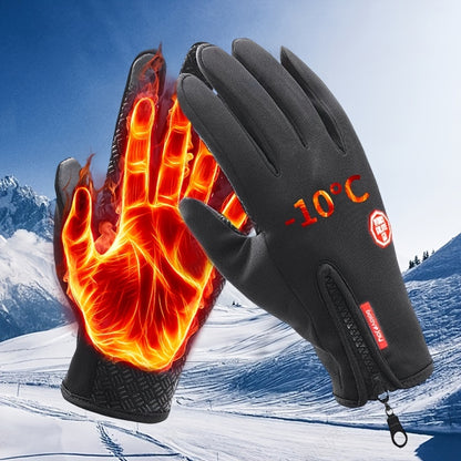 Wind- und wasserdichte Touchscreen-Handschuhe für Herren