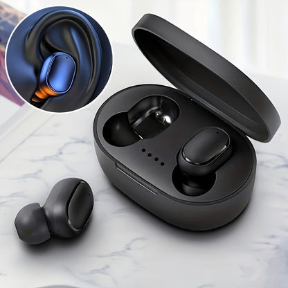 Kompakte kabellose In-Ear-Kopfhörer mit Ladehülle für Sport und Alltag