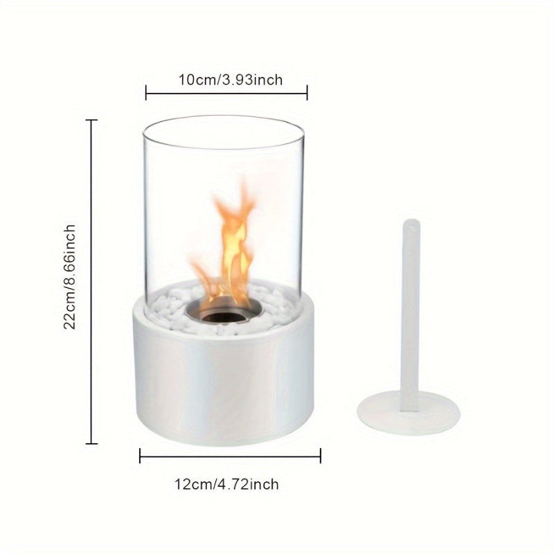 Dekorative Tischkamin-Lampe – Ideal für Zuhause und gemütliche Abende