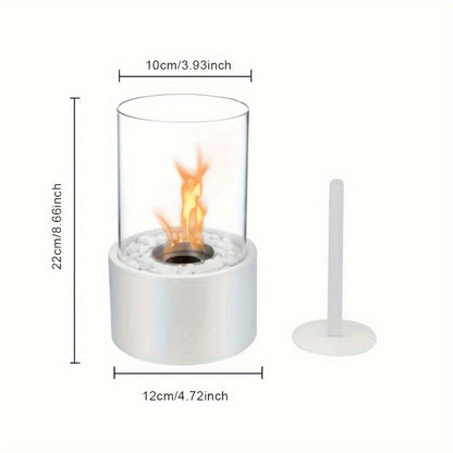 Dekorative Tischkamin-Lampe – Ideal für Zuhause und gemütliche Abende