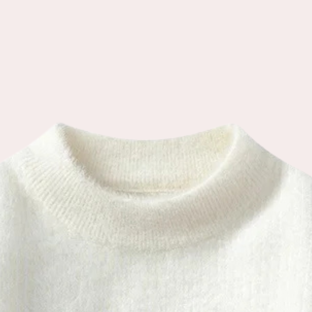 Herren Strickpullover Mit Schlichtem Design