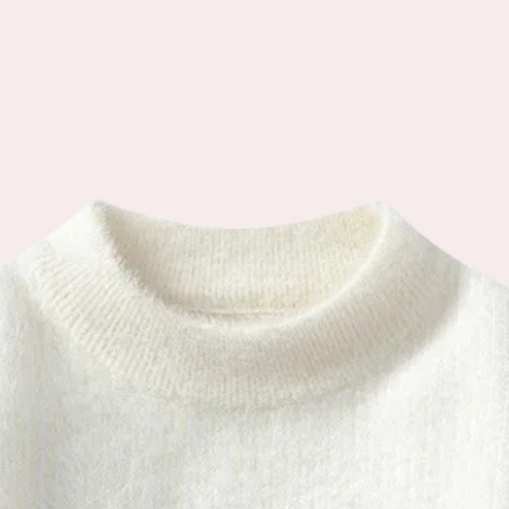 Herren Strickpullover Mit Schlichtem Design
