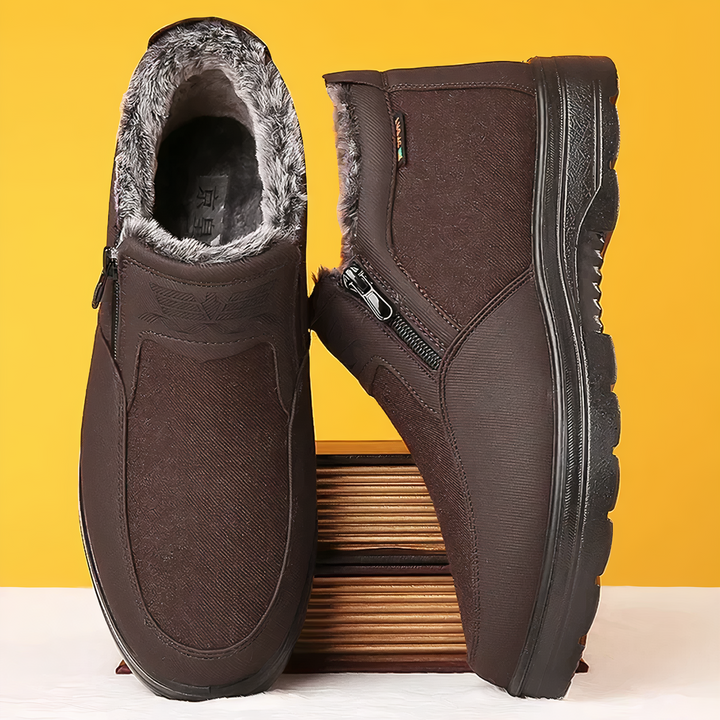 Herren Winterstiefel Mit Klassischem Design