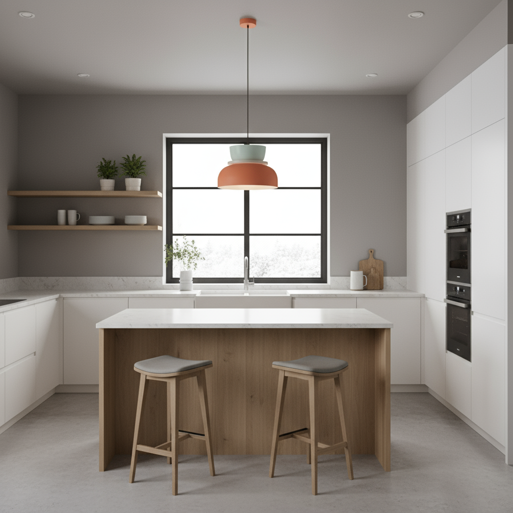 Pendelleuchte im Nordic Macaron Stil mit LED