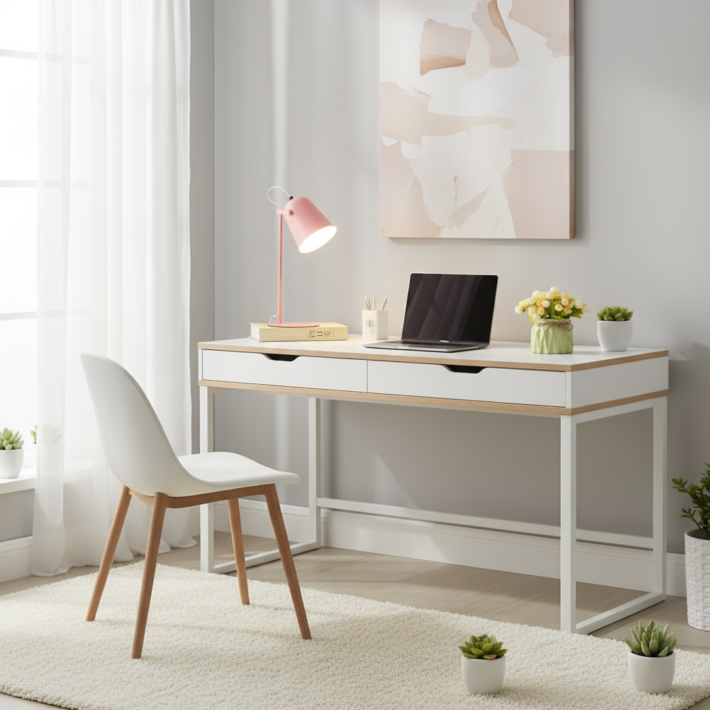 Drehbare LED Tischlampe im modernen Design