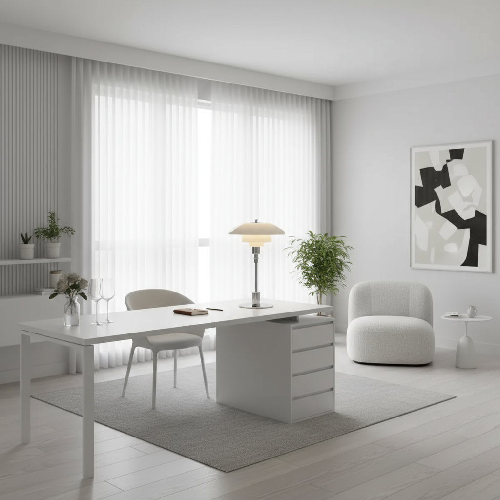 Dimmbare Tischlampe im dänischen Design