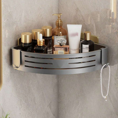 Duschablage Ecke Aluminium – Wandregal selbstklebend ohne Bohren