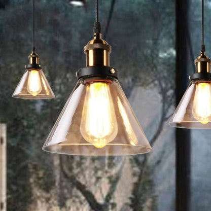 Antike Glas-Pendelleuchte – Vintage-Stil & dimmbar für stilvolle Räume