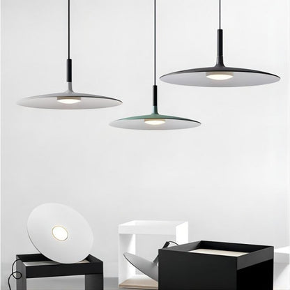 Pendelleuchte Modern – Flache LED Deckenlampe für Esszimmer und Küche