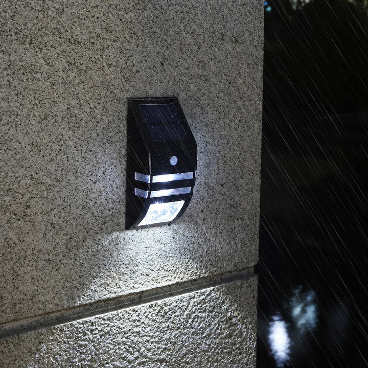 Solar Wandleuchte Mit Bewegungsmelder LED