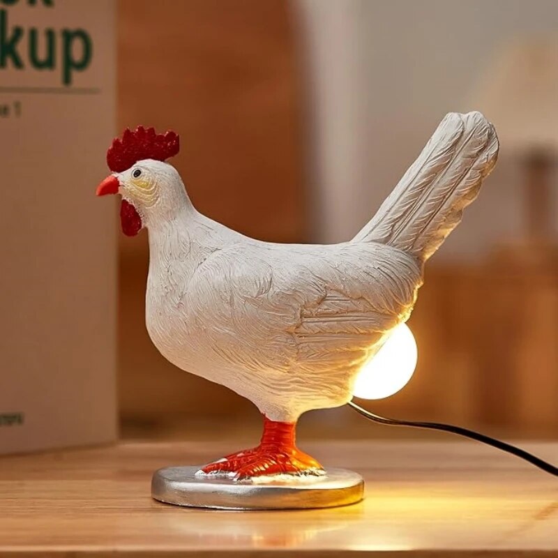 Dekorative Hühner Lampe - Süßer Raum Schein