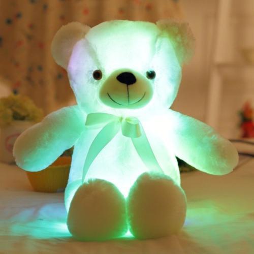 Leuchtender LED Teddybär mit Farbwechsellicht