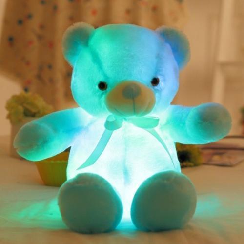 Leuchtender LED Teddybär mit Farbwechsellicht