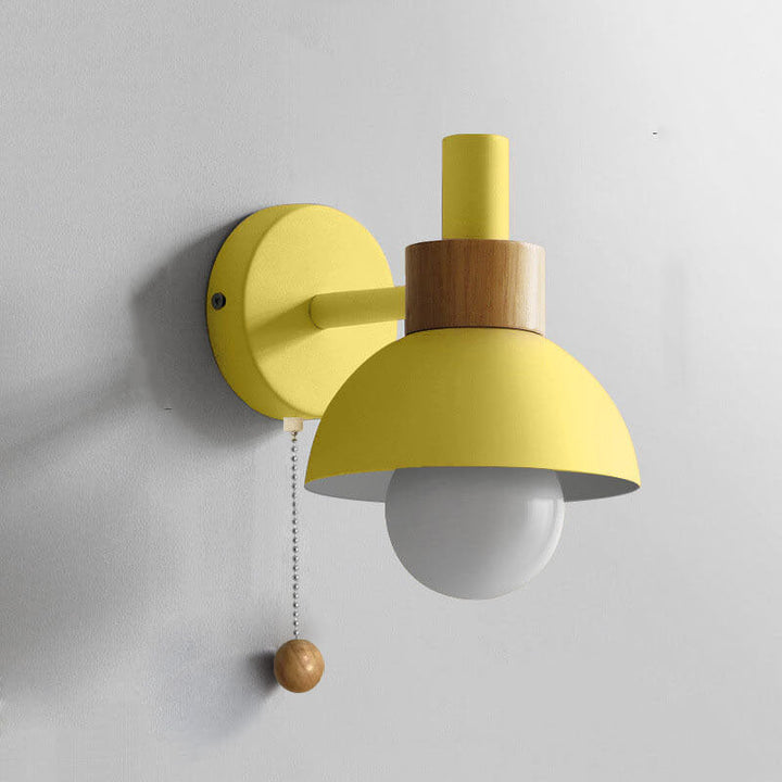 Moderne Glas Wandleuchte in Kugelform für das Wohnzimmer