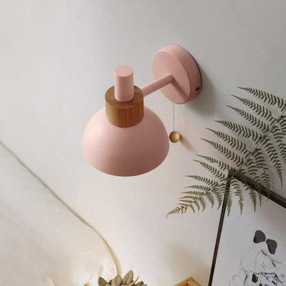Moderne Glas Wandleuchte in Kugelform für das Wohnzimmer