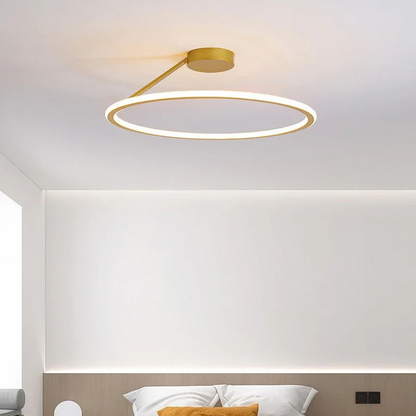 LED Deckenleuchte – Minimalistisches Design, dimmbar mit Fernbedienung in verschiedenen Größen