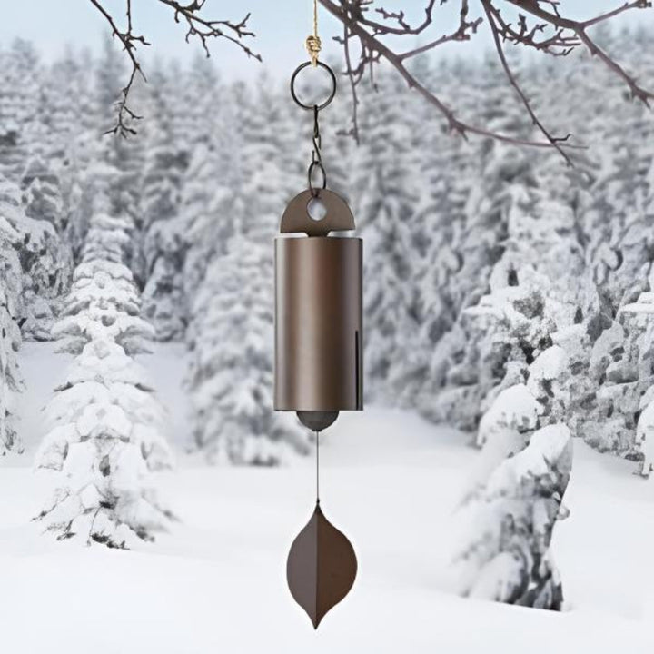 Garten-Windspiel aus Metall mit Pendel als stilvolle Außendeko