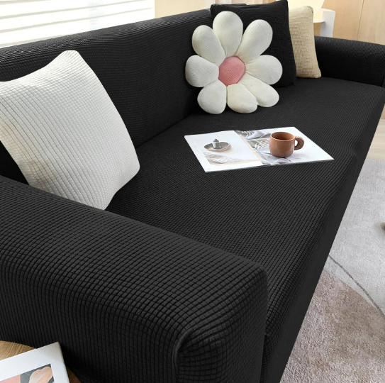Rutschfester Sofabezug im Jacquard-Design für Haustiere und Wohnräume