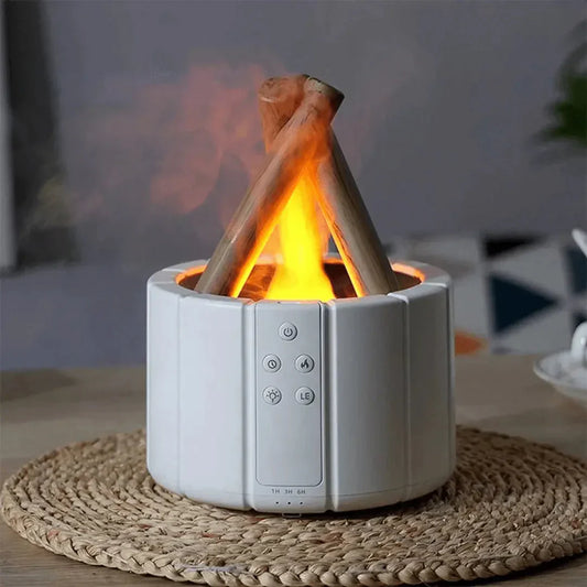 Ultraschall Diffuser Mit Kaminfeuer LED Effekt