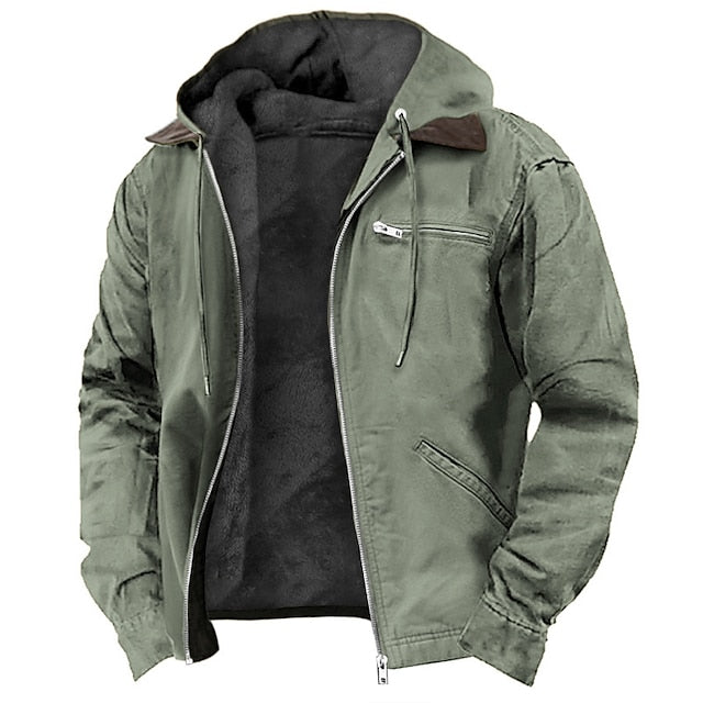 Herren Regenjacke Mit Modernem Design