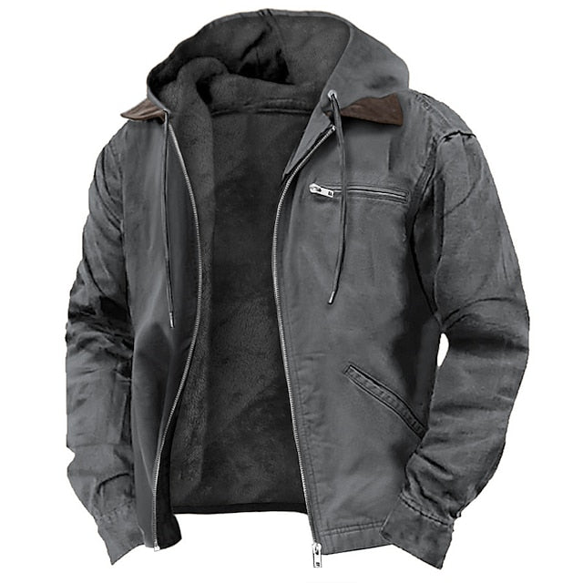 Herren Regenjacke Mit Modernem Design