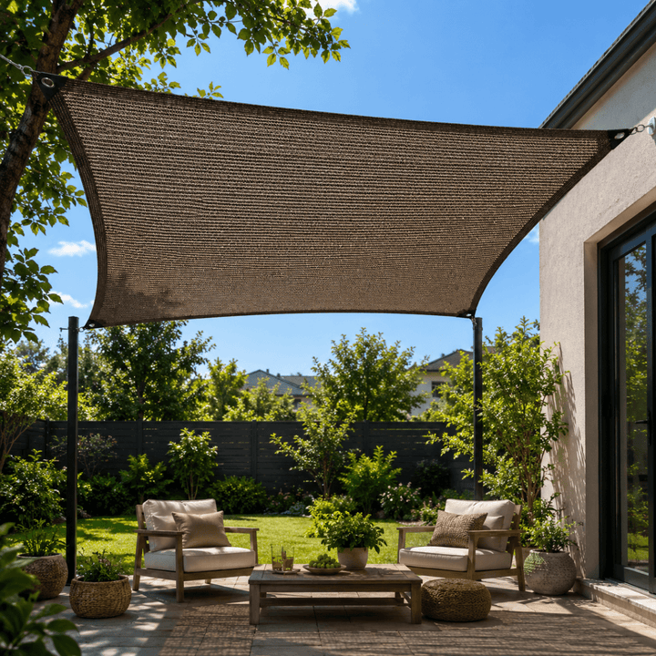 Sonnenschutznetz HDPE Für Terrasse Und Garten