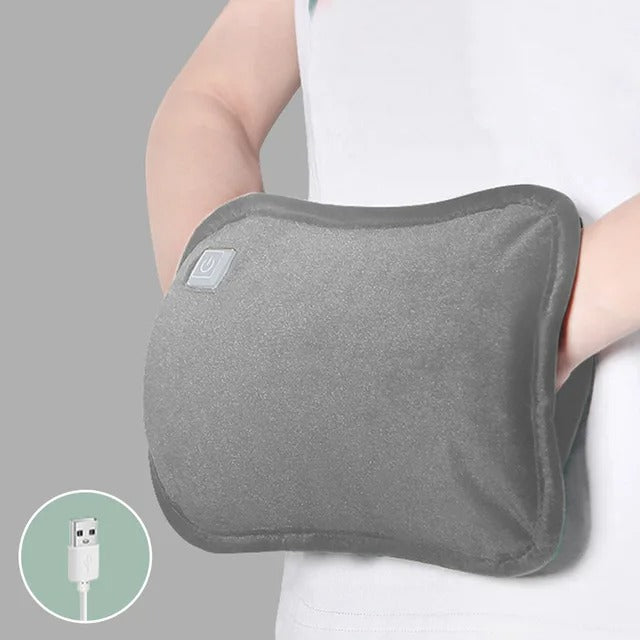 Tragbarer 2-in-1 Handwärmer mit USB-Aufladung