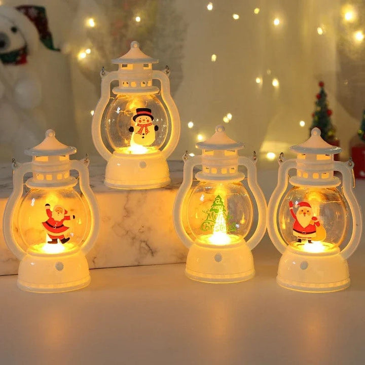 Weihnachtslaterne für Kerzen als festliche Dekoration