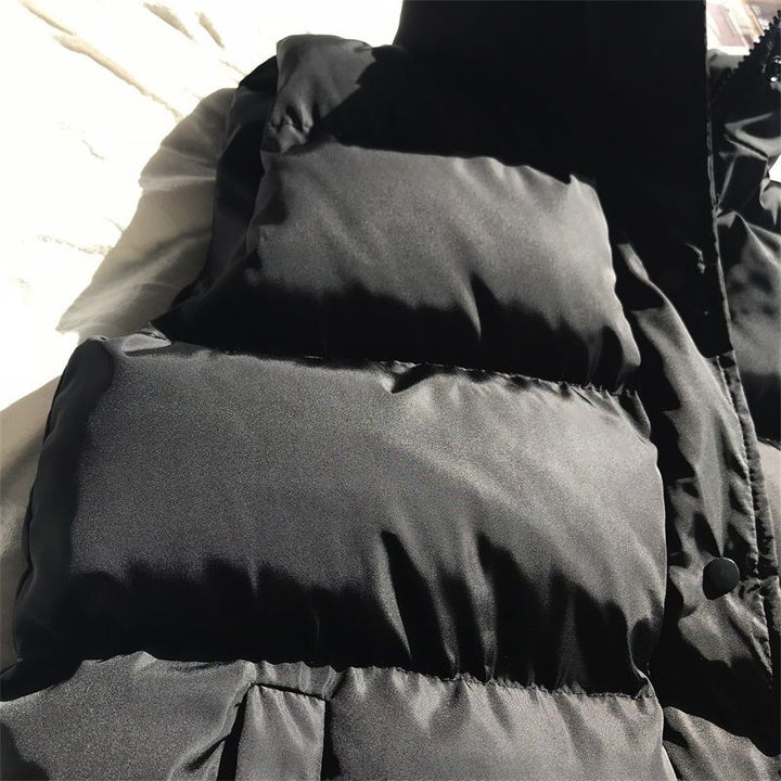 Damen Bodywarmer Mit Hohem Kragen Und Taschen