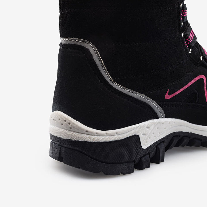 Damen Winterstiefel Mit Thermofutter Und Wetterfestem Design