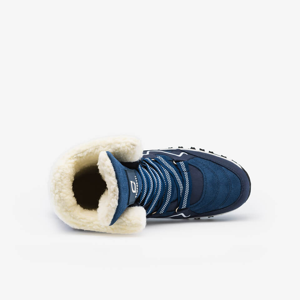 Damen Winterstiefel Mit Thermofutter Und Wetterfestem Design