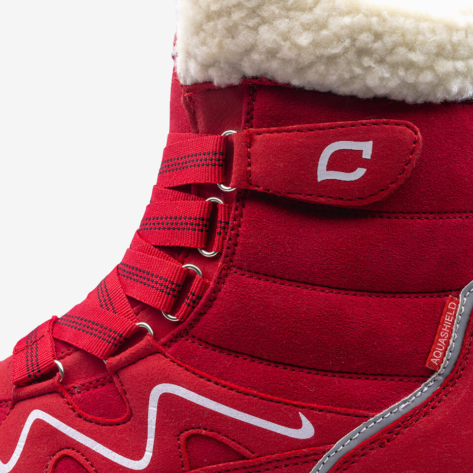 Damen Winterstiefel Mit Thermofutter Und Wetterfestem Design