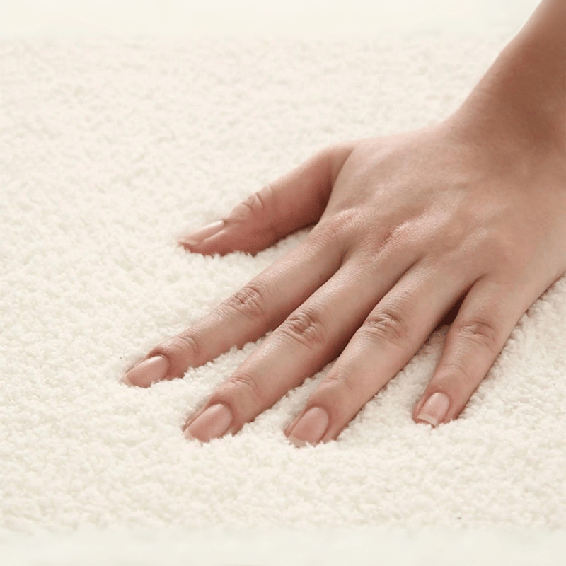 Teppich – Schlichtes Wolken-Design mit weichem Kaschmir-Touch