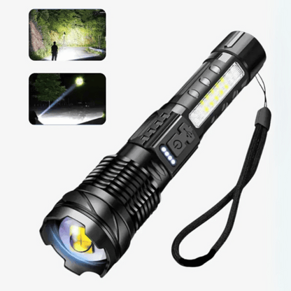 Ultrastarke Wiederaufladbare Led Taschenlampe Für Outdoor Und Notfall