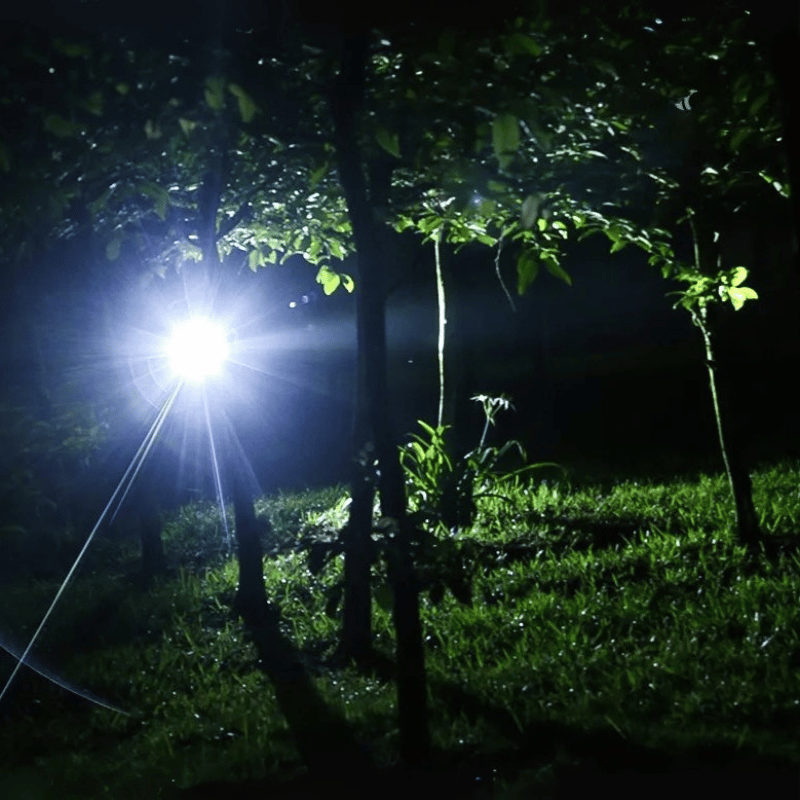 Leistungsstarke LED-Stirnlampe – Wiederaufladbar, Wasserfest & Mit Zoomfunktion