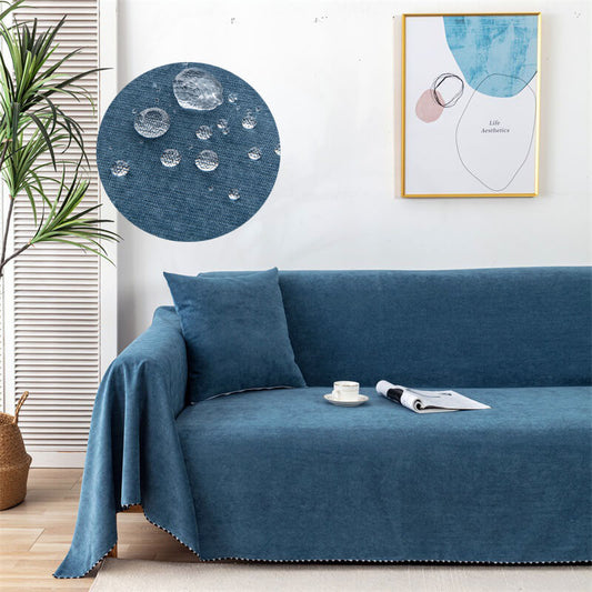 Sofabezug wasserabweisend im Cord-Design