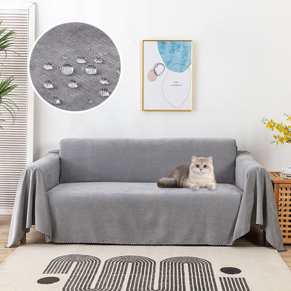 Sofabezug wasserabweisend im Cord-Design