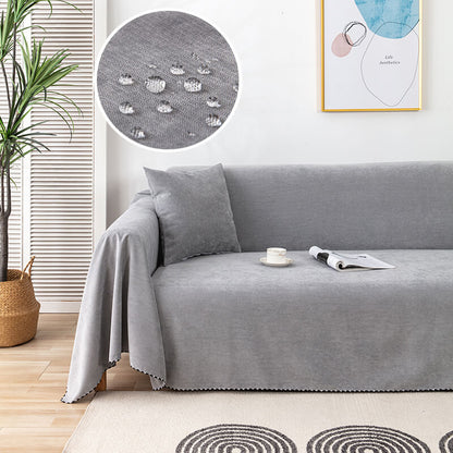 Sofabezug wasserabweisend im Cord-Design