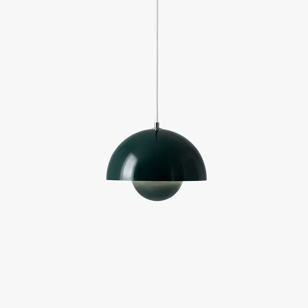 Dänische Pendelleuchte Blumenkopf – modern, floral & E27-kompatibel