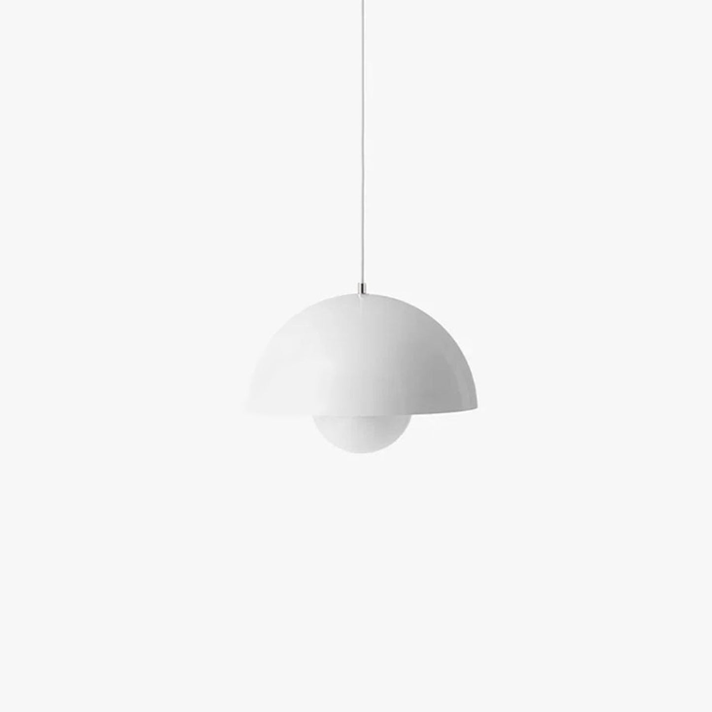 Dänische Pendelleuchte Blumenkopf – modern, floral & E27-kompatibel