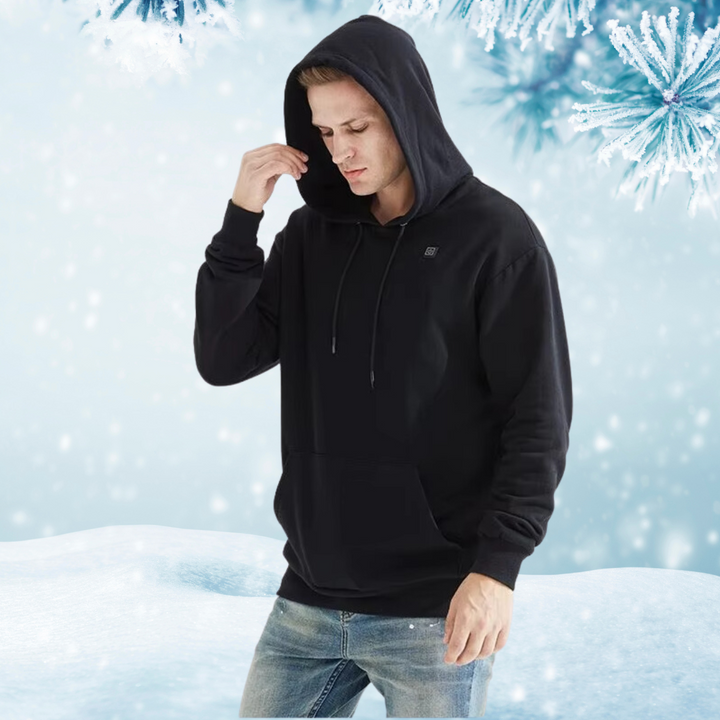 Unisex Beheizter Winterpullover Mit Modernem Design