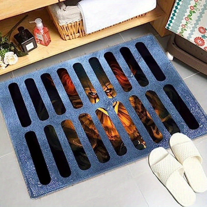 Halloween Horror Türmatte – Rutschfestes Gruseldesign für den Eingangsbereich