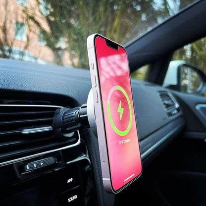 Magnetische Kfz-Halterung mit MagSafe und Schnellladefunktion für iPhones