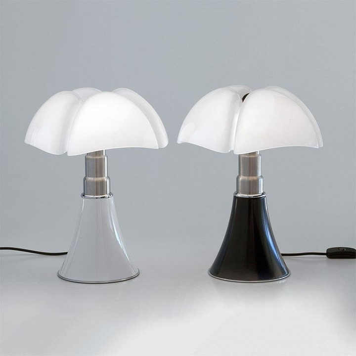 Designer-Tischlampe mit verstellbarer Höhe und dimmbarem Licht – Flower