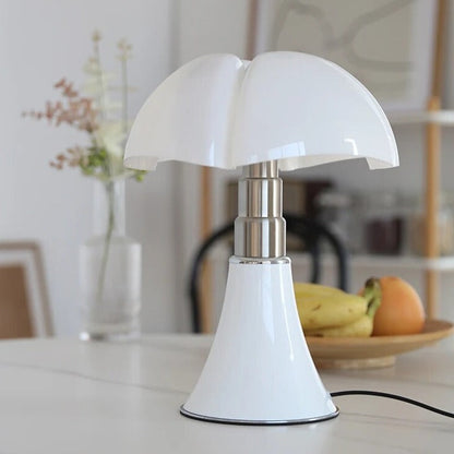 Designer-Tischlampe mit verstellbarer Höhe und dimmbarem Licht – Flower