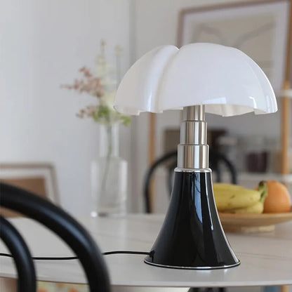 Designer-Tischlampe mit verstellbarer Höhe und dimmbarem Licht – Flower